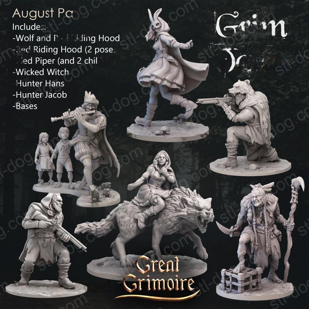 《Grim Tales》黑暗寓言 3D打印图纸